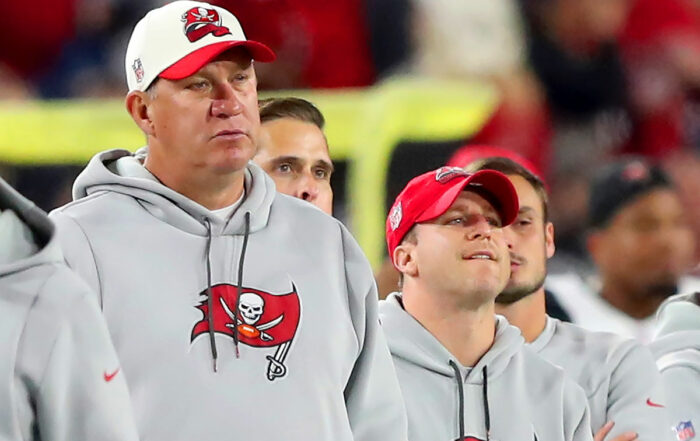 Bucs Gm Jason Licht And Assistant Gm Mike Greenberg