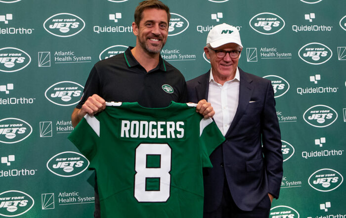 Jets Qb Aaron Rodgers Bucs Preseason