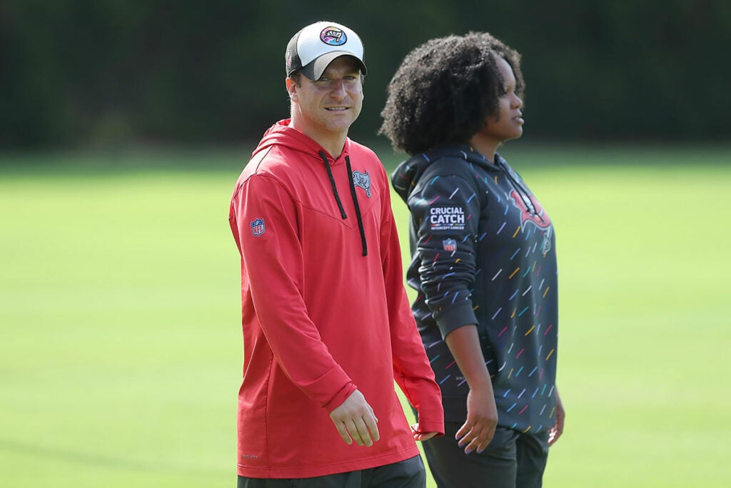 Jason Licht Reveals What'S Made Him Successful As Bucs Gm 5 Bucs Assistant Gm Mike Greenberg And Jacqueline Davidson
