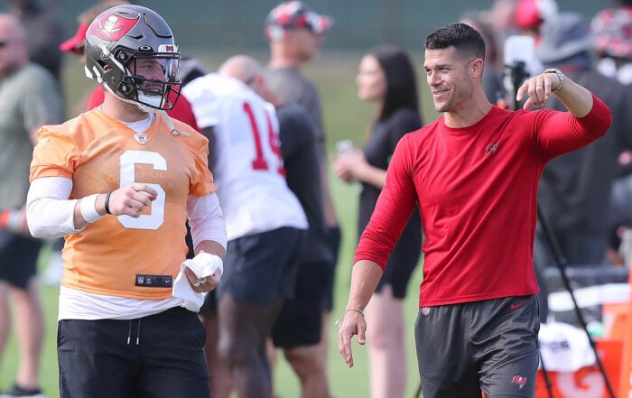 Bucs Qb Baker Mayfield And Oc Dave Canales