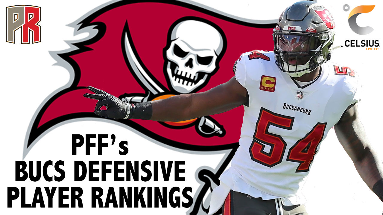 Pewter Report Podcast PFF's Bucs Defensive Player Rankings