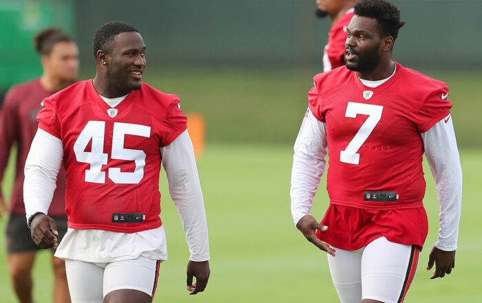 Bucs Ilb Devin White And Olb Shaq Barrett