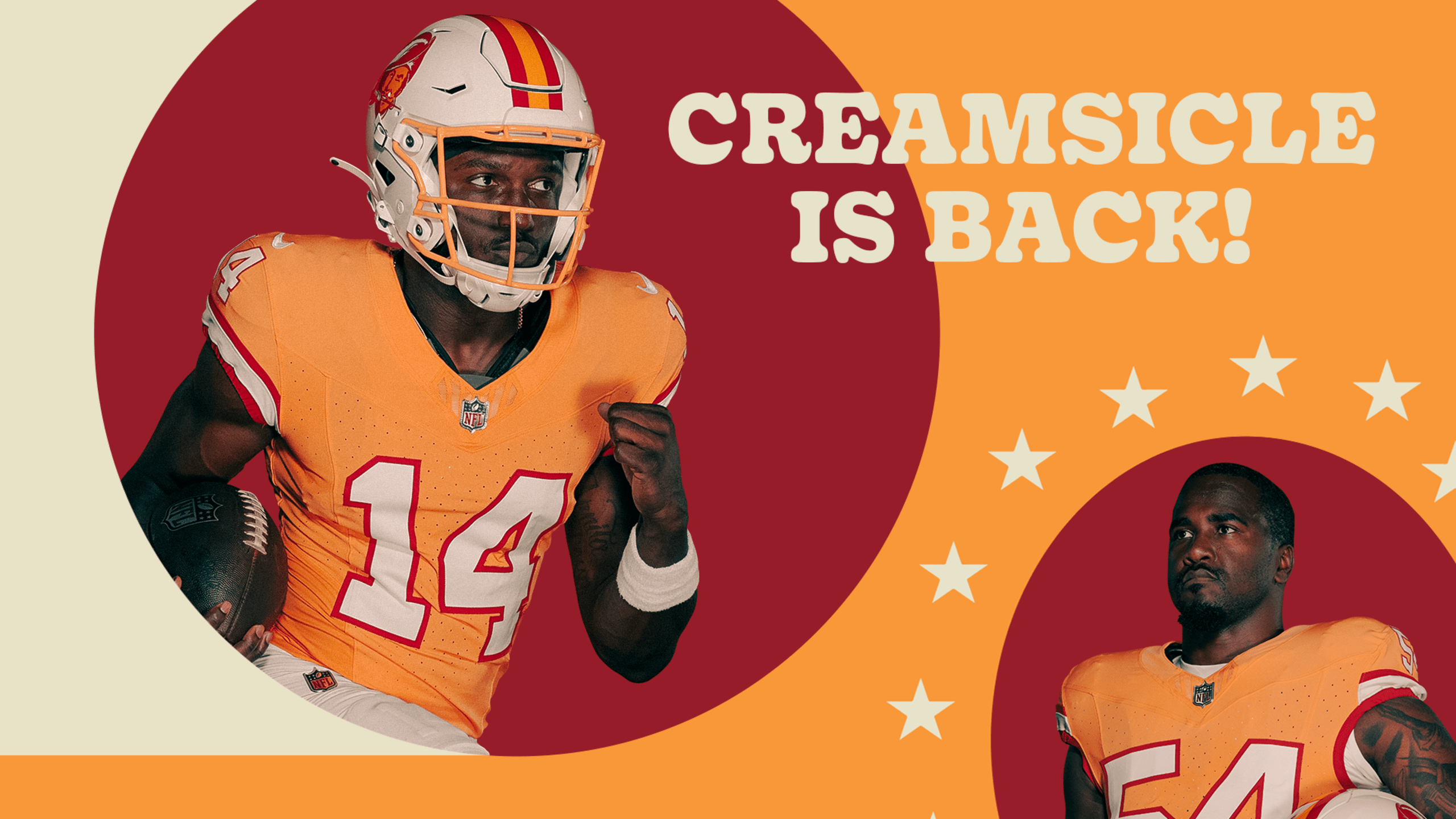 Creamsicle beginnings, pewter returns: A Bucs uniform retrospective