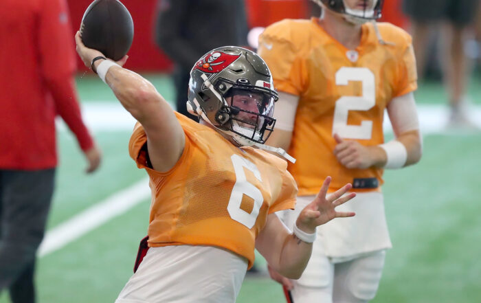 Bucs Qb Baker Mayfield - Photo By: Cliff Welch P/R