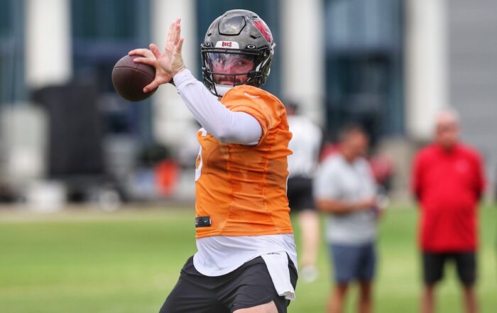 Bucs Qb Baker Mayfield - Photo By: Cliff Welch P/R