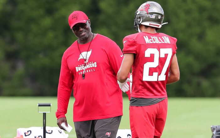 Bucs Hc Todd Bowles And Cb Zyon Mccollum