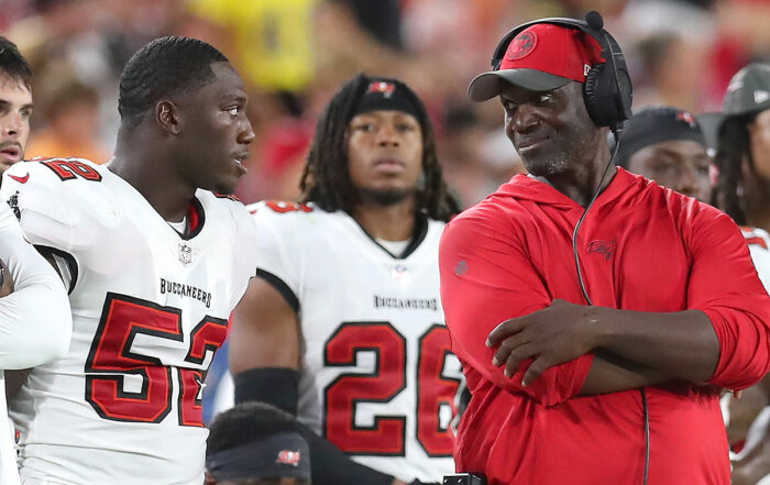 Bucs Ilb K.j. Britt And Hc Todd Bowles