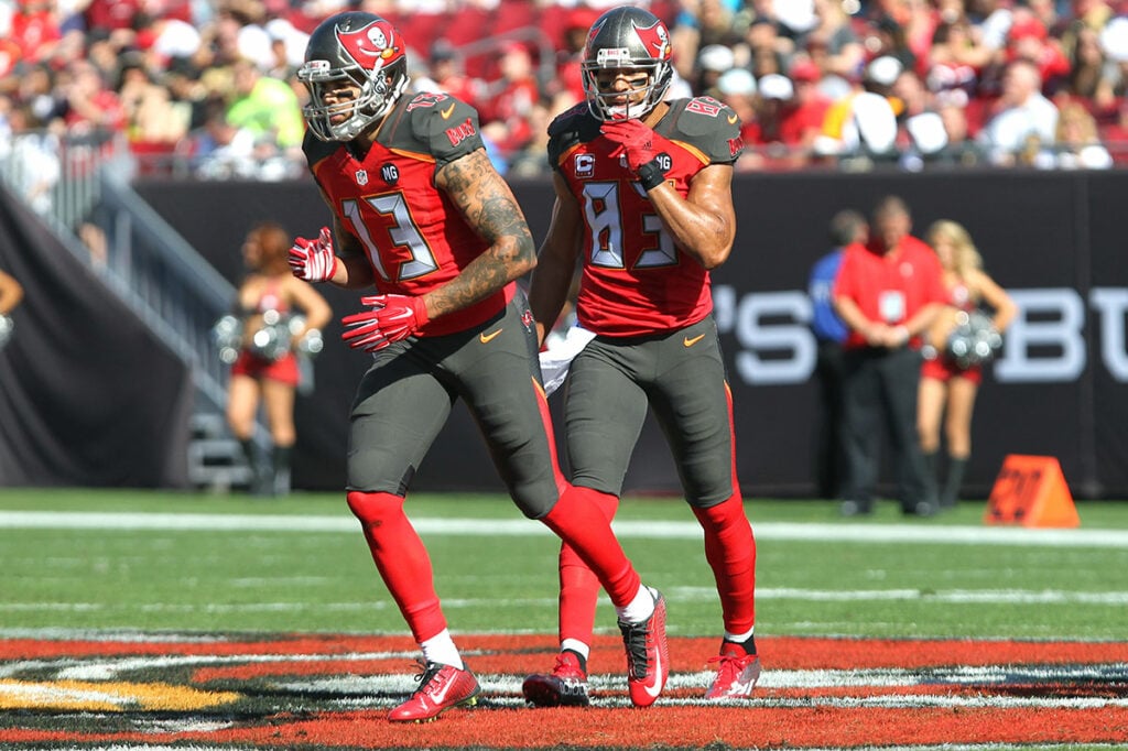 Pewter Report'S Top 50 All-Time Bucs: 36-40 2 Bucs Wr Mike Evans And Vincent Jackson