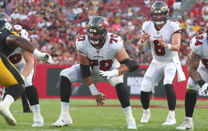 Bucs C Robert Hainsey And Qb Baker Mayfield