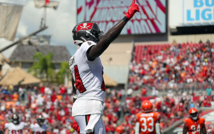 Bucs Wr Chris Godwin - Photo By: Cliff Welch Of Pewter Report