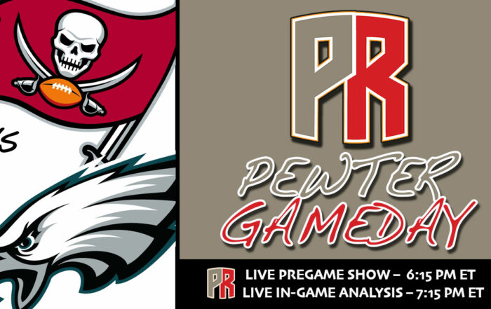 Bucs Eagles Pewter Gameday