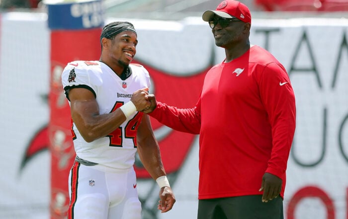 Bucs Rb Sean Tucker And Hc Todd Bowles