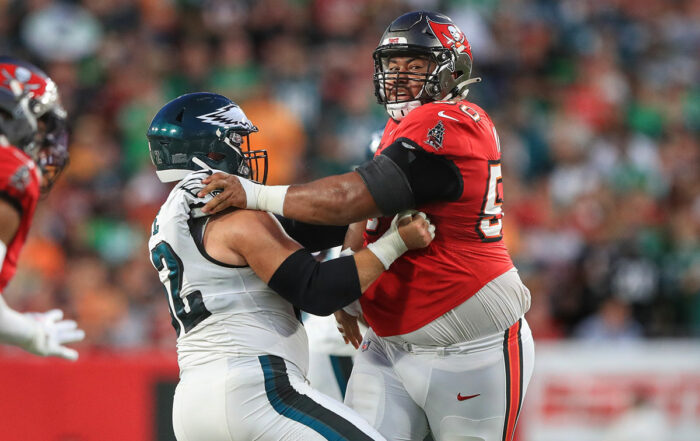 Bucs Nt Vita Vea And Eagles C Jason Kelce