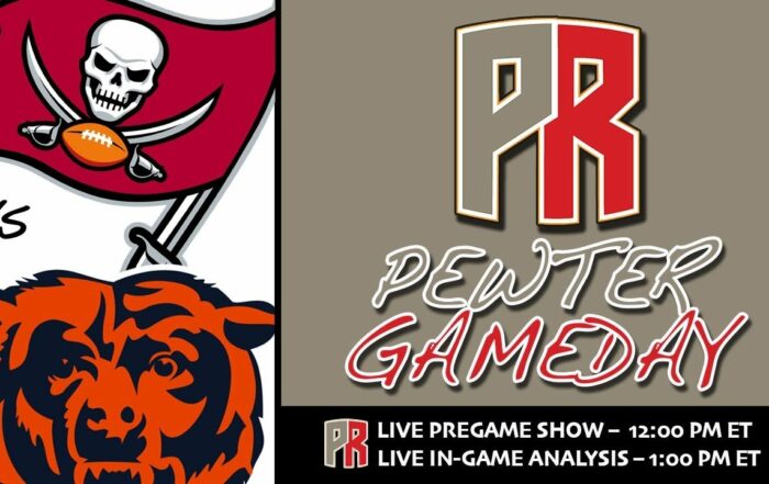 Bucs Bears Pewter Gameday