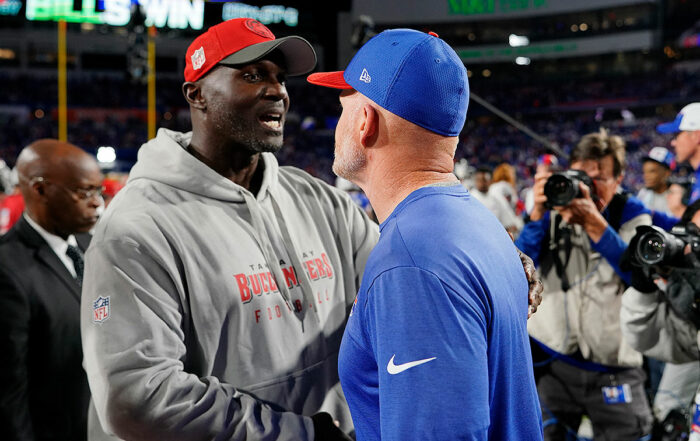 Bucs Hc Todd Bowles And Bills Hc Sean Mcdermott