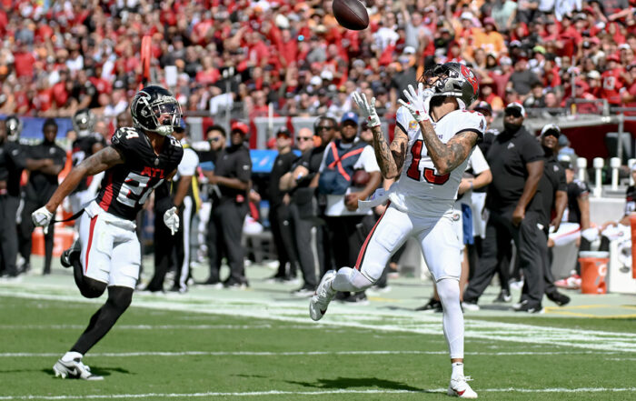 Bucs Wr Mike Evans And Falcons Cb Aj Terrell
