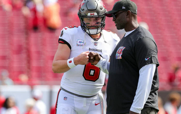 Bucs Qb Baker Mayfield And Hc Todd Bowles