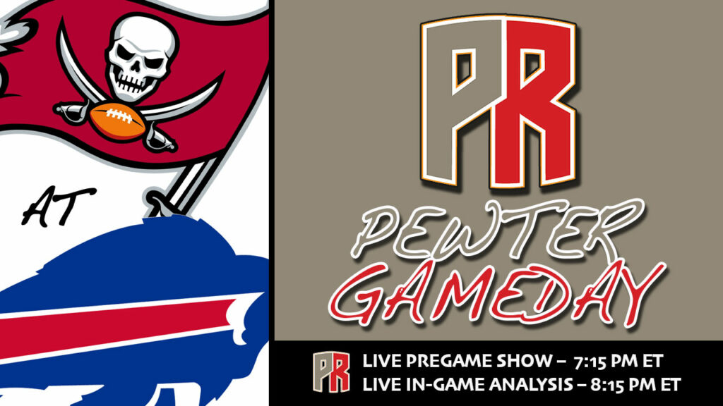 Bucs Bills Pewter Gameday