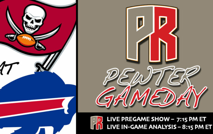 Bucs Bills Pewter Gameday