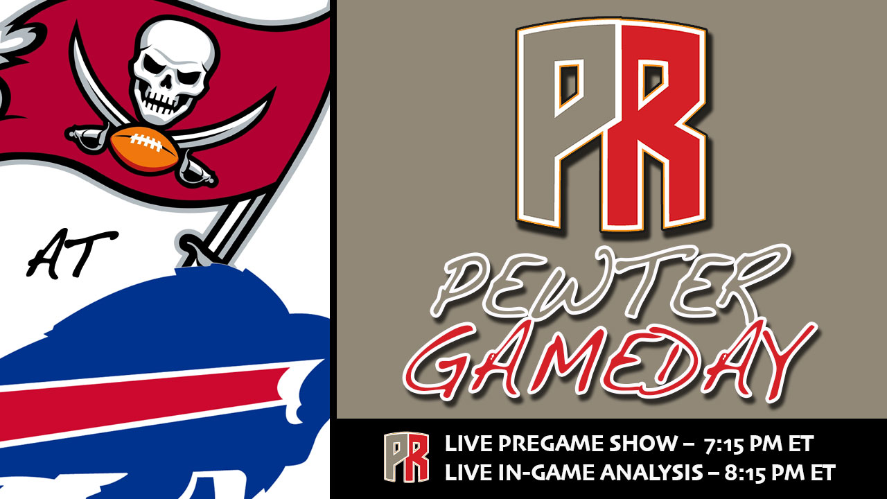 Bucs Bills Pewter Gameday