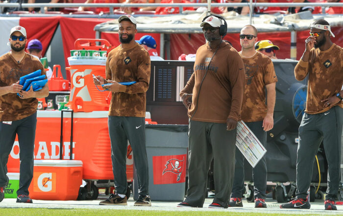 Bucs Cb Carlton Davis Iii And Hc Todd Bowles