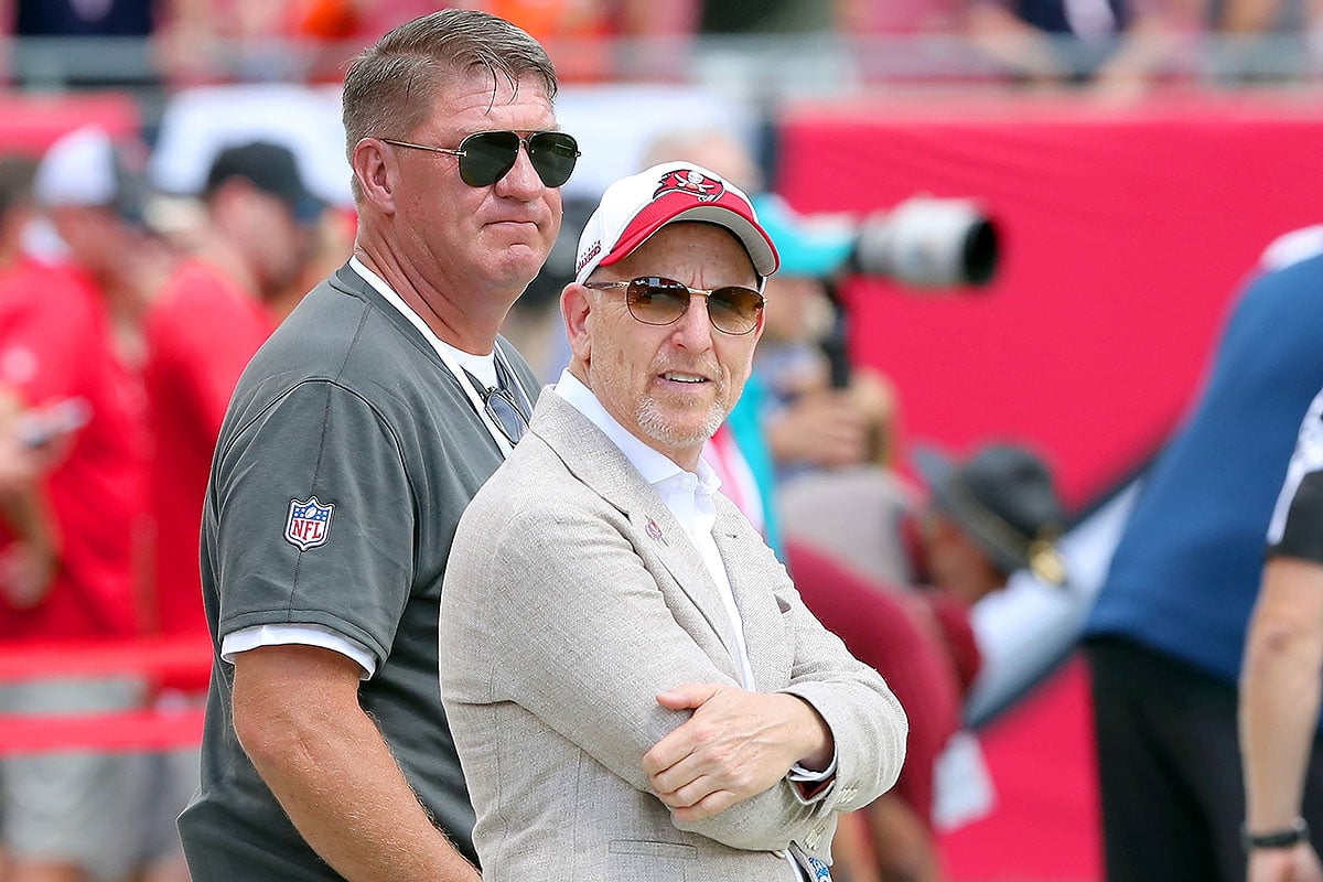 Bucs Gm Jason Licht And Owner Joel Glazer
