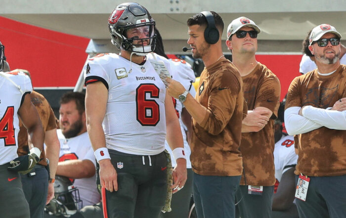 Bucs Qb Baker Mayfield And Oc Dave Canales