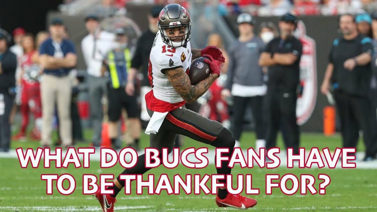 Pewter Pulse What Do Bucs Fans Have To Be Thankful For? Pewter Report
