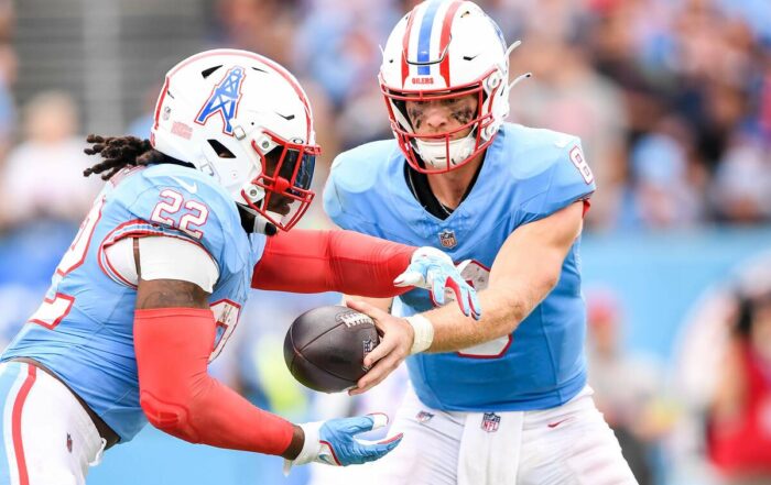 Titans Qb Will Levis And Rb Derrick Henry