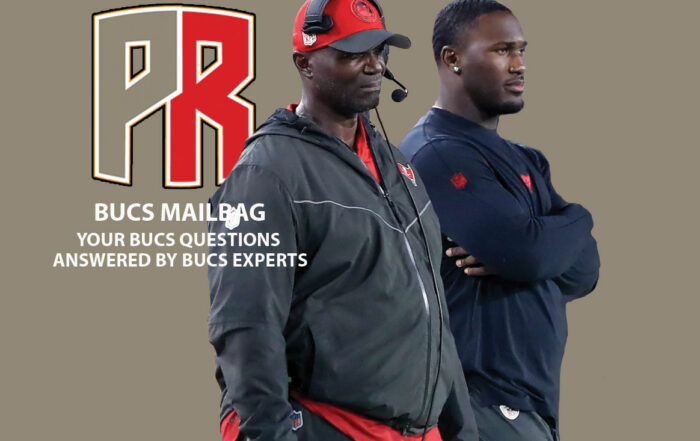 Bucs Head Coach Todd Bowles And Ilb Devin White