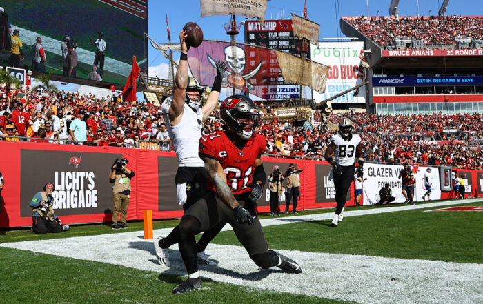 Saints Te Taysom Hill And Bucs S Antoine Winfield Jr.