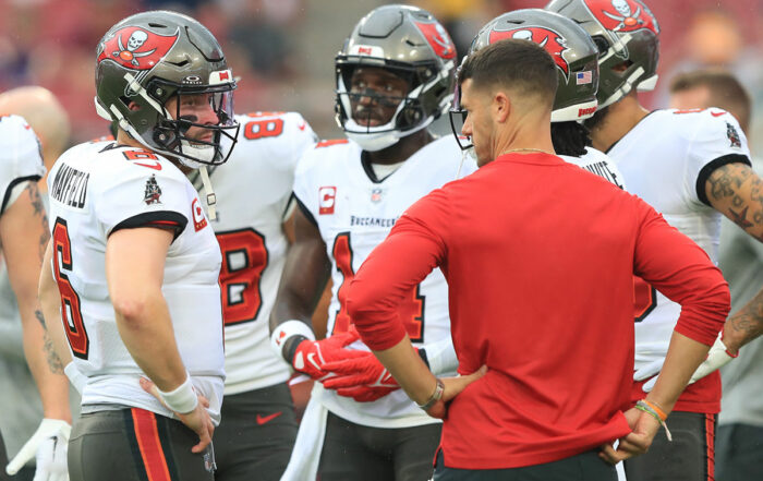 Bucs Qb Baker Mayfield And Oc Dave Canales