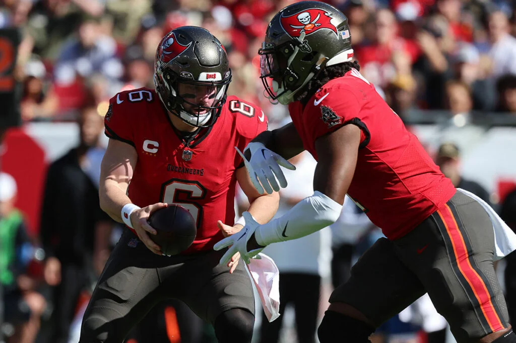 Bucs Record Watch 2025: Week 14 Vs. Saints 3 Bucs Qb Baker Mayfield And Rb Rachaad White