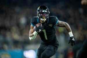 Jaguars Rb Travis Etienne Jr.
