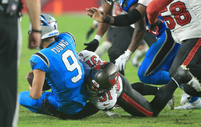 Bucs Fs Antoine Winfield Jr. And Panthers Qb Bryce Young