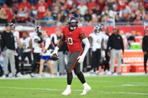 Bucs OLB Yaya Diaby - Photo by: Cliff Welch P/R