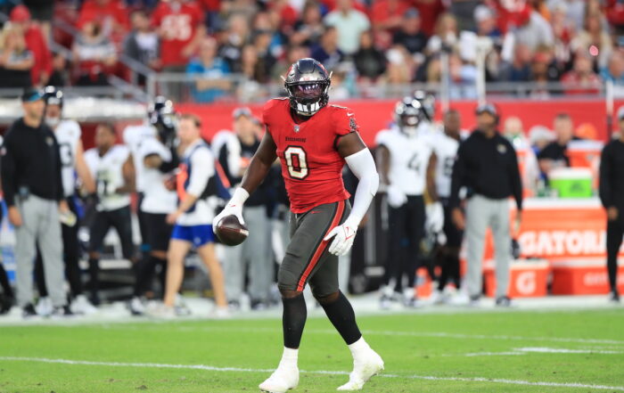 Bucs Olb Yaya Diaby - Photo By: Cliff Welch P/R