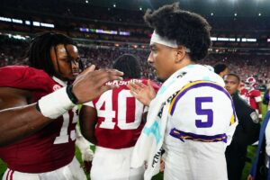Bucs Add To Offense In Latest Mock Drafts 5 Alabama Edge Dallas Turner And Lsu Qb Jayden Daniels