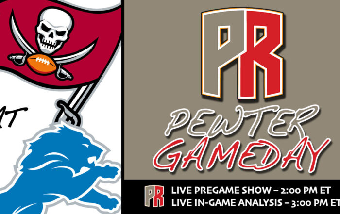 Pewter Gameday Graphic Divisional Round