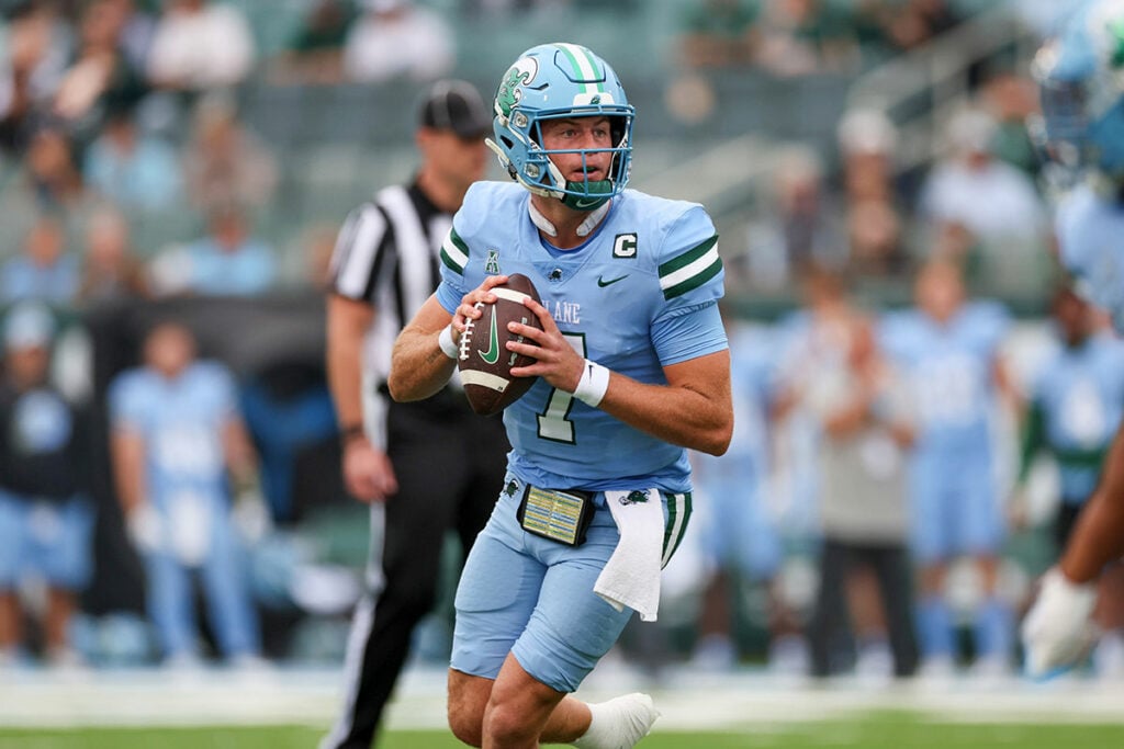 Michael Pratt Is Finetuning His Game, Learning From Baker Mayfield 2 Tulane Qb Michael Pratt Bucs Senior Bowl