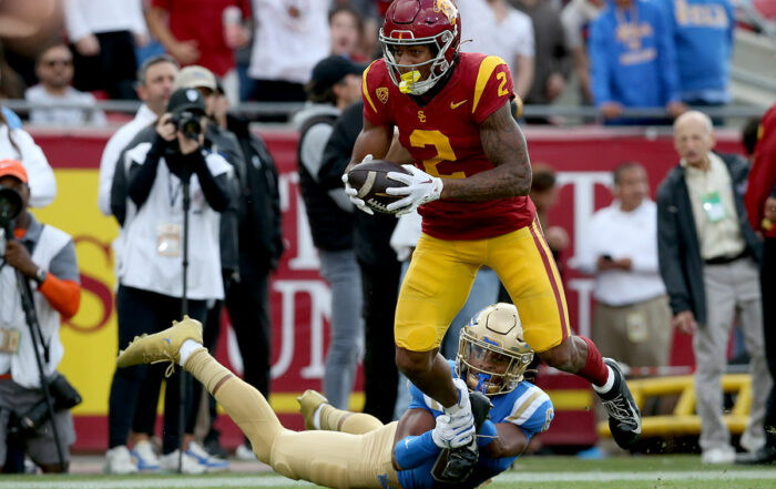 Usc Wr Brenden Rice Bucs Mike Evans