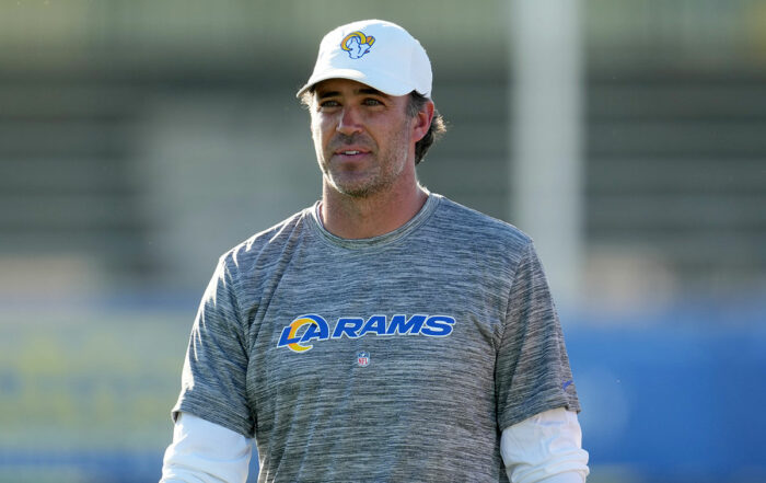 Rams Passing Game Coordinator Zac Robinson Bucs