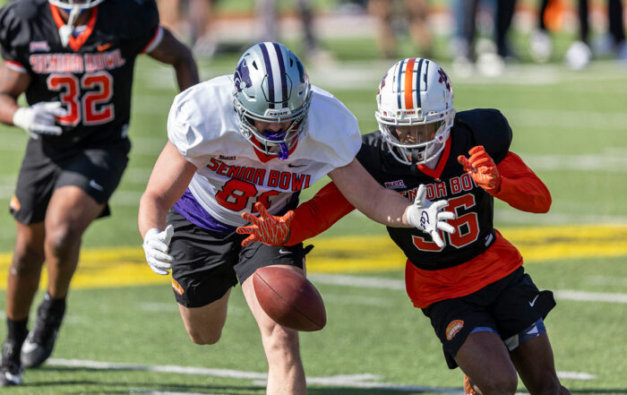 Kansas State Te Ben Sinnott And Auburn S Jaylin Simpson