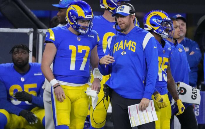 Rams Qb Baker Mayfield And Oc Liam Coen
