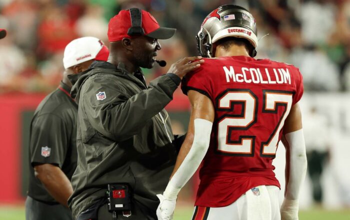 Bucs Hc Todd Bowles And Cb Zyon Mccollum