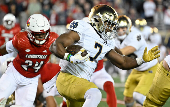 Notre Dame Rb Audric Estime