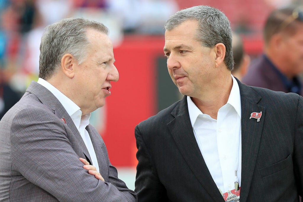 Bucs Owner Bryan Glazer And Coo Brian Ford