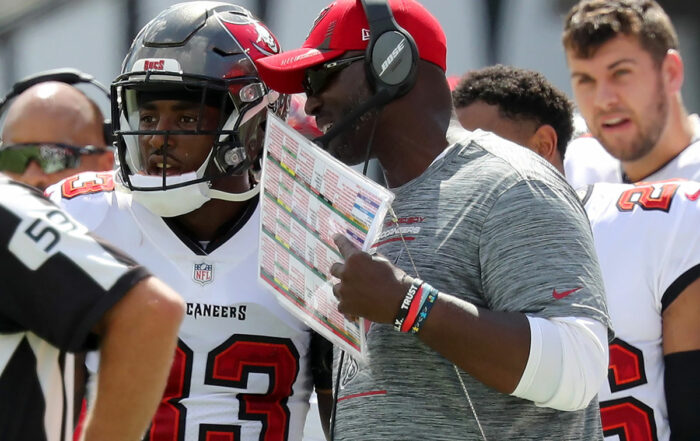 Whitehead Jordan Todd Bowles Bucs Sideline
