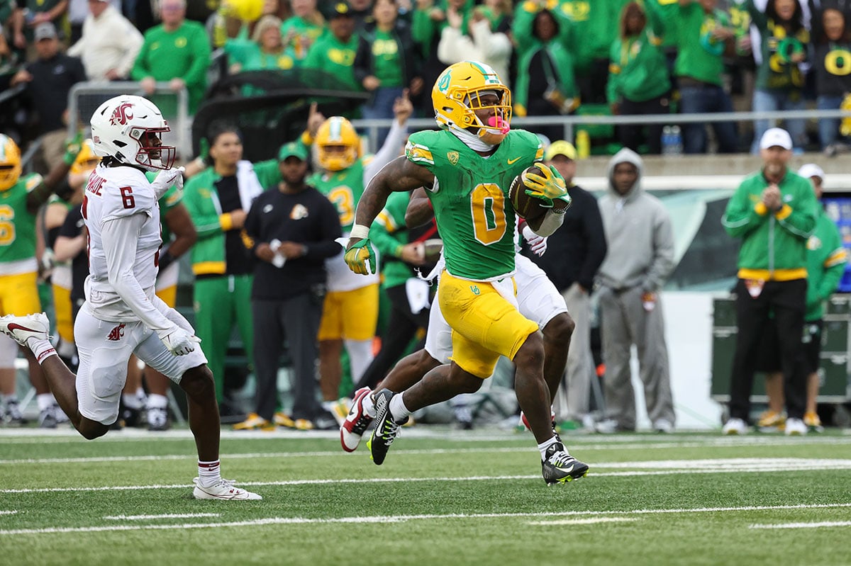 Oregon Rb Bucky Irving Bucs