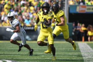 Oregon RB Bucky Irving